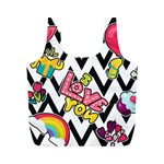 Vector Romantic Love Seamless Pattern Full Print Recycle Bag (M)