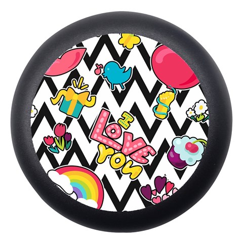 Vector Romantic Love Seamless Pattern Dento Box with Mirror from ArtsNow.com Front