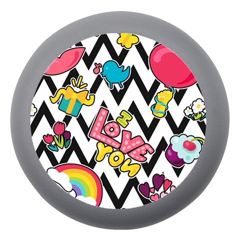 Vector Romantic Love Seamless Pattern Dento Box with Mirror from ArtsNow.com Front