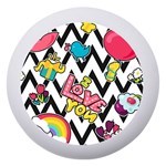 Vector Romantic Love Seamless Pattern Dento Box with Mirror