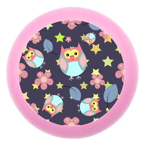 Owl Stars Pattern Background Dento Box with Mirror from ArtsNow.com Front