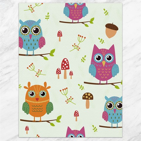Forest Seamless Pattern With Cute Owls Canvas 18  x 24  from ArtsNow.com 17.8 x23.08  Canvas - 1
