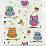 Forest Seamless Pattern With Cute Owls Canvas 20  x 24 