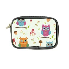 Forest Seamless Pattern With Cute Owls Coin Purse from ArtsNow.com Front