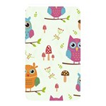 Forest Seamless Pattern With Cute Owls Memory Card Reader (Rectangular)