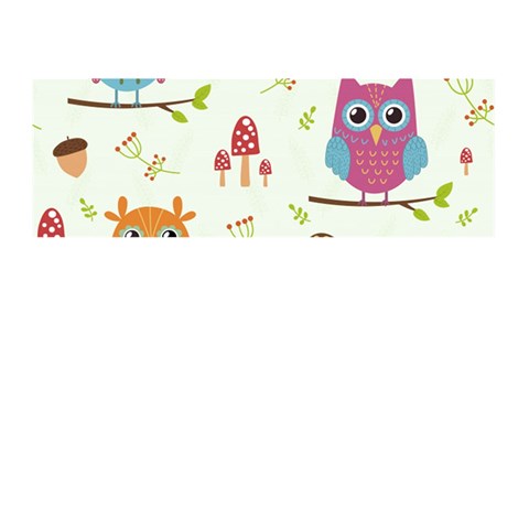 Forest Seamless Pattern With Cute Owls Memory Card Reader (Stick) from ArtsNow.com Front