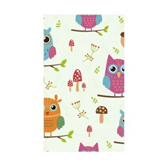 Forest Seamless Pattern With Cute Owls Duvet Cover Double Side (Single Size) from ArtsNow.com Front