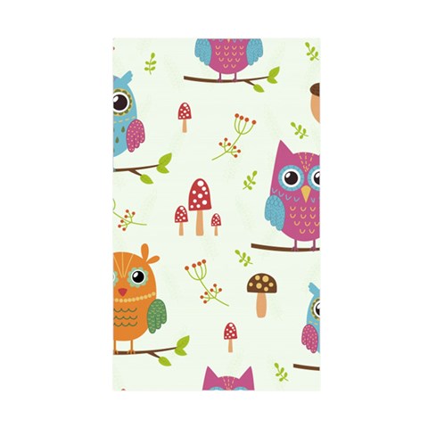 Forest Seamless Pattern With Cute Owls Duvet Cover Double Side (Single Size) from ArtsNow.com Back