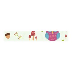 Forest Seamless Pattern With Cute Owls Midi Wrap Pencil Skirt from ArtsNow.com Waistband