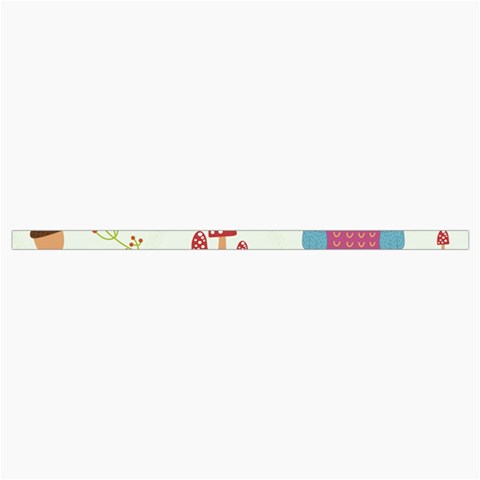 Forest Seamless Pattern With Cute Owls Roll Up Canvas Pencil Holder (L) from ArtsNow.com Strap