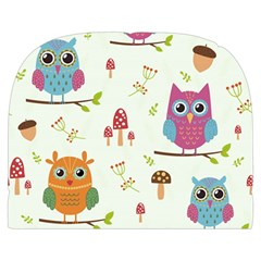 Forest Seamless Pattern With Cute Owls Make Up Case (Small) from ArtsNow.com Back