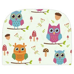 Forest Seamless Pattern With Cute Owls Make Up Case (Large) from ArtsNow.com Back