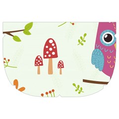 Forest Seamless Pattern With Cute Owls Make Up Case (Large) from ArtsNow.com Side Right