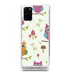 Forest Seamless Pattern With Cute Owls Samsung Galaxy S20Plus 6.7 Inch TPU UV Case
