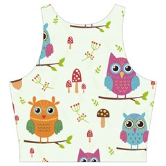 Forest Seamless Pattern With Cute Owls Cut Out Top from ArtsNow.com Back
