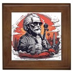 ai generator t hirt design Framed Tile
