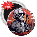 ai generator t hirt design 3  Magnets (100 pack)
