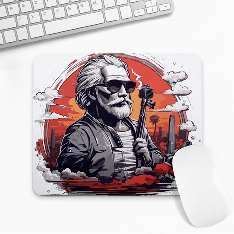 ai generator t hirt design Large Mousepad from ArtsNow.com Front