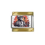 ai generator t hirt design Gold Trim Italian Charm (9mm)