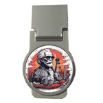 ai generator t hirt design Money Clips (Round) 