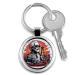 ai generator t hirt design Key Chain (Round)