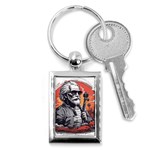 ai generator t hirt design Key Chain (Rectangle)