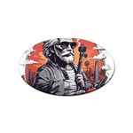 ai generator t hirt design Sticker Oval (100 pack)