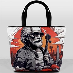ai generator t hirt design Bucket Bag from ArtsNow.com Front