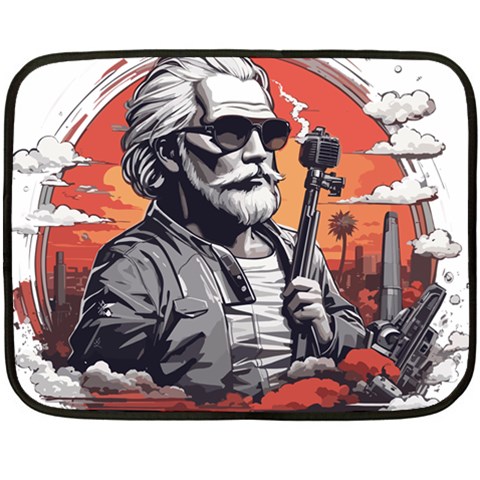 ai generator t hirt design Fleece Blanket (Mini) from ArtsNow.com 35 x27  Blanket