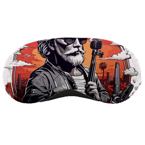 ai generator t hirt design Sleep Mask from ArtsNow.com Front