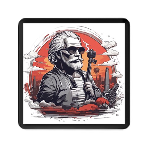 ai generator t hirt design Memory Card Reader (Square) from ArtsNow.com Front