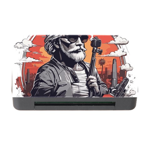 ai generator t hirt design Memory Card Reader with CF from ArtsNow.com Front