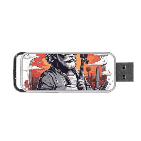 ai generator t hirt design Portable USB Flash (Two Sides) from ArtsNow.com Front