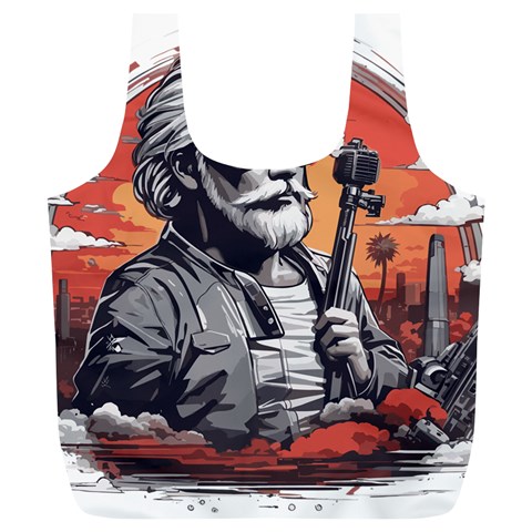 ai generator t hirt design Full Print Recycle Bag (XL) from ArtsNow.com Front