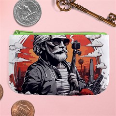 ai generator t hirt design Large Coin Purse from ArtsNow.com Front