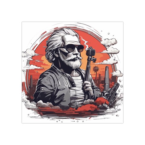 ai generator t hirt design Square Tapestry (Small) from ArtsNow.com Front
