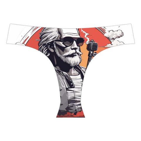 ai generator t hirt design Cross Back Hipster Bikini Set from ArtsNow.com Front Under