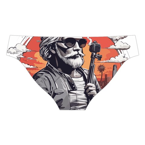 ai generator t hirt design Cross Back Hipster Bikini Set from ArtsNow.com Back Under