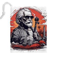 ai generator t hirt design Drawstring Pouch (4XL) from ArtsNow.com Back