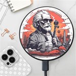 ai generator t hirt design Wireless Fast Charger(Black)