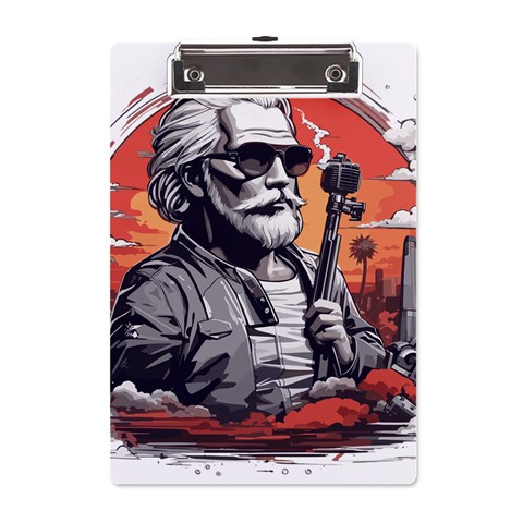 ai generator t hirt design A5 Acrylic Clipboard from ArtsNow.com Front
