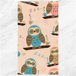 Seamless Pattern Owls Dream Cute Style Pajama Fabric Canvas 40  x 72 