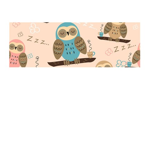 Seamless Pattern Owls Dream Cute Style Pajama Fabric Memory Card Reader (Stick) from ArtsNow.com Front