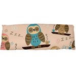 Seamless Pattern Owls Dream Cute Style Pajama Fabric Body Pillow Case (Dakimakura)