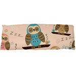 Seamless Pattern Owls Dream Cute Style Pajama Fabric Body Pillow Case Dakimakura (Two Sides)