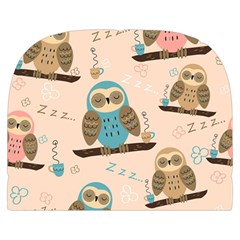 Seamless Pattern Owls Dream Cute Style Pajama Fabric Make Up Case (Small) from ArtsNow.com Back