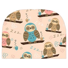 Seamless Pattern Owls Dream Cute Style Pajama Fabric Make Up Case (Medium) from ArtsNow.com Back