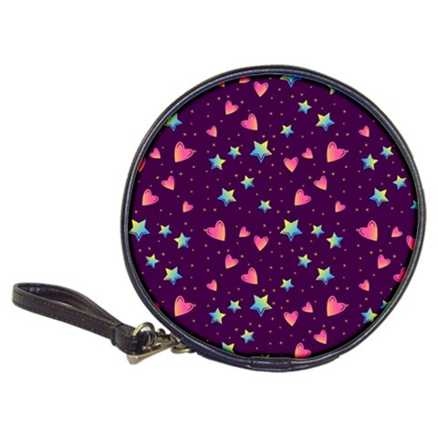 Colorful Stars Hearts Seamless Vector Pattern Classic 20 Front