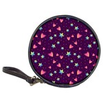 Colorful Stars Hearts Seamless Vector Pattern Classic 20-CD Wallets