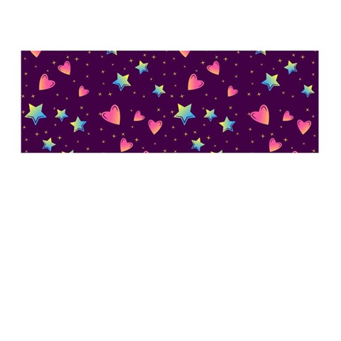 Colorful Stars Hearts Seamless Vector Pattern Memory Card Reader (Stick) from ArtsNow.com Front